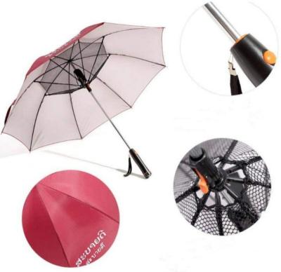 China Modern High Quality Manual Open And Close 23inch Mist Fan Umbrella With Fan for sale