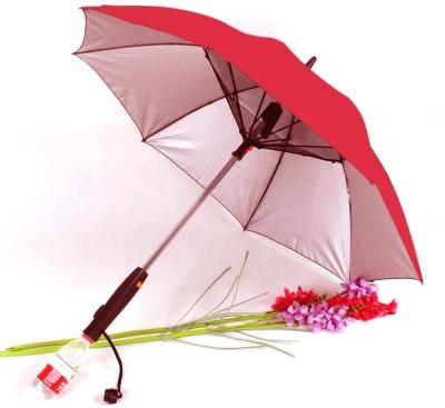 China Cooler minimalist summer advertising sun fan umbrella for sale