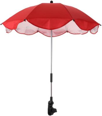 China Minimalist small baby cart push car umbrella can also put on bicycle and wheelchair for sale