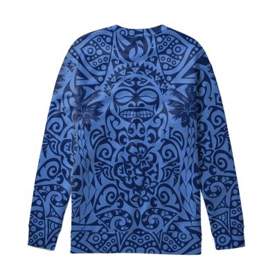 China High Quality QUICK DRY Polynesian Samoan Tribal Hoodie Sweatshirts For Women Female Winter Wholesale Female Pullover Tops Custom Logo for sale