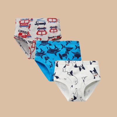 China 0-3y Children's Underwear Cotton Small Kids Antibacterial Cute Teen Boys Instructions Wholesale/ODM/OEM for sale