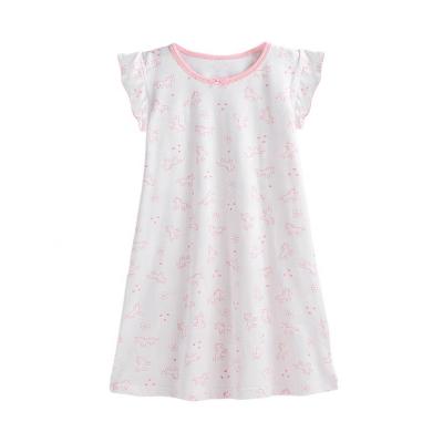 China Eco-friendly Clothing Set Girls Dresses Cute Girl's Nightgown Cotton Clothing Baby Home Clothing Wholesale /ODM/OEM for sale