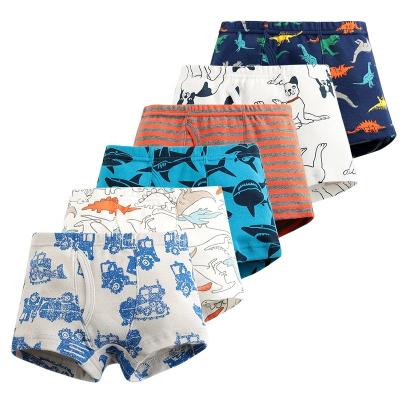 China Kids Antibacterial Custom Clothes Cheap Boxer Briefs Teen Boy Underwear Wholesale/ODM/OEM for sale