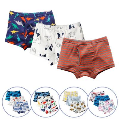 China Sustainable Fashion Printing Shorts Teen Cartoon Cotton Cute Boy Kids Boxer Wholesale/ODM/OEM for sale