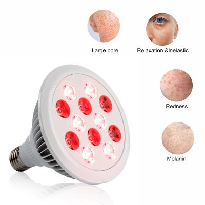 China Skin Tightening 24W 660nm Red Led Light Red And Near 850nm Infrared Led Therapy Light Bulbs Device For Skin And Pain Relief for sale