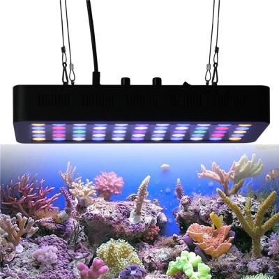 China Aquarium Lights 2019 New 165W Chinese Best Full Spectrum Intelligent Led Aquarium Light With Timer For Fish Tank&Coral Reef for sale