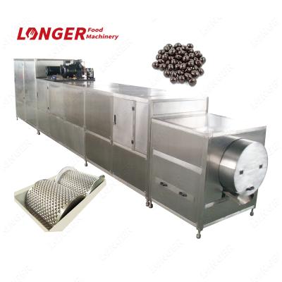 China Snack Factory Rolling Peanut Chocolate Ball Making Machine Bean To Bar Chocolate Machine for sale