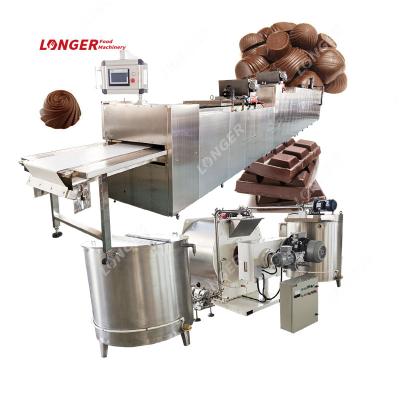 China Chocolate maker machine cocoa bar snack bar factory sale chocolate making machine hot seeds cocoa for sale