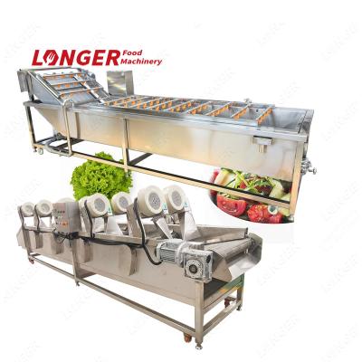 China High efficiency industrial air bubble fruit lettuce seal salad vegetable washing machine for vegetables for sale