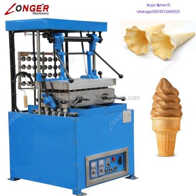 China Hot Selling Ice Cream Cone Pizza Cone Machine Ice Cream Cone Machine For Torch Beef Horn Flower Flat Cup for sale