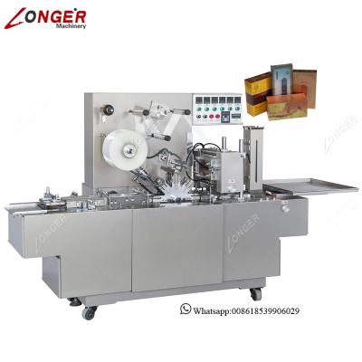 China Best Selling Products Automatic Cellophane Wrapping Wrapping Tear Strip CD Cellophane Wrapping Machine for sale