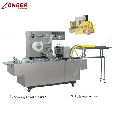 China Automatic Soap Cellophane Food Bar Perfume Box Cellophane Wrapping Wrapping Machine For Sale for sale