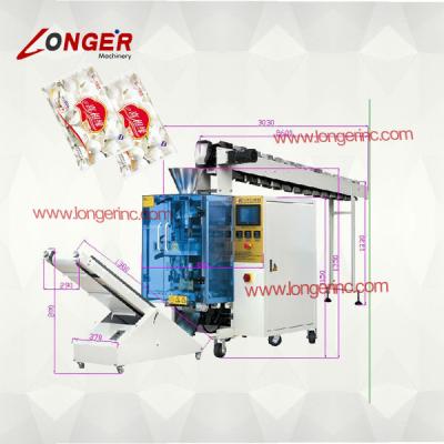 China Automatic Frozen Food Dumplings Packing Machine Samosa Packing Machine for sale