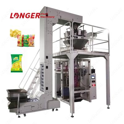 China New Type Small Banana Chips Packing Machine Potato Chips Food Packing Machine for sale