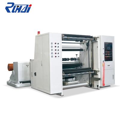 China High quality automatic paper roll slitting machine 1800mm unwind packing from factory RUIHAI for sale