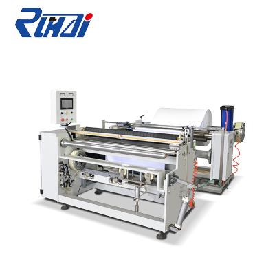 China Automatic Paper and Film Rewinder Roll Cutting Slitting Paper Machines for sale