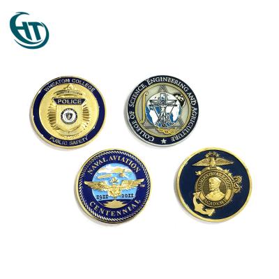 China Europe Fashion Design Custom Metal Gold Creative Display Us Marshals Challenge Coin for sale