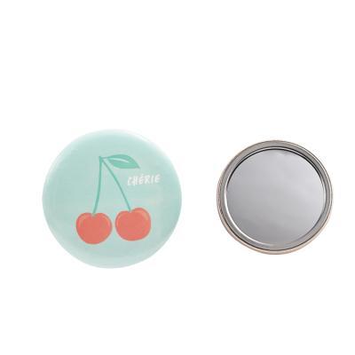 China Eco - Friendly Women Magnifying Single Side Portable Makeup Pocket Mirror for sale