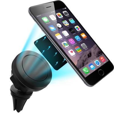 China HTC One M9 Mini Air Vent Magnetic Car Phone Holder Adjustable Stand for sale