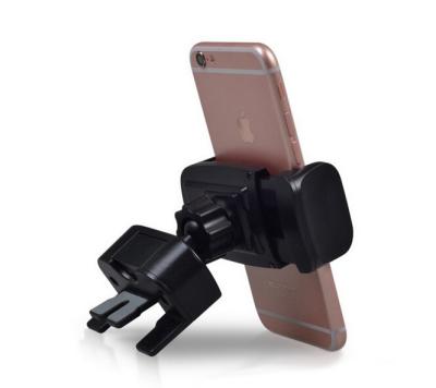 China Novelty Clip cell phone car holder , ABS cd slot phone holder For iPhone 7 for sale