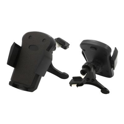 China Universal Clamp Car Air Vent Phone Holder Cradle With Quick Release Button for sale