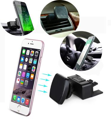 China Novelty Square Shape Samsung Car Phone Holder , Magnetic Mobile Holder For Car for sale