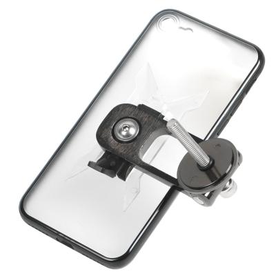 China Aluminum Alloy Stem Cap Phone Bike Mount Holder With Case For Iphone 7 for sale