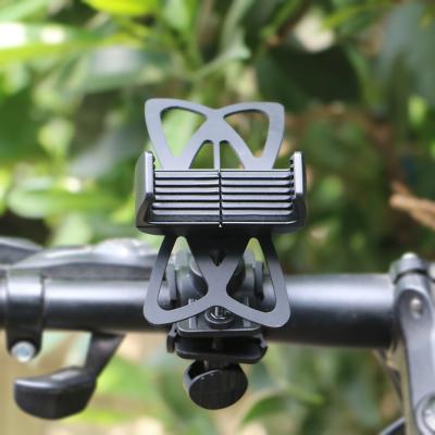 China Mobile Phone Bike Mounted Holder GPS Stand Cradle with Silisone Support Band for sale