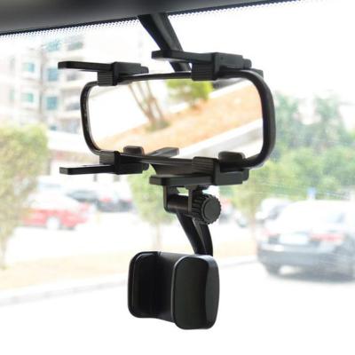 China Car Rearview Mirror Mount Truck Auto Bracket Holder Cradle For Iphone 7/6/6s Plus for sale