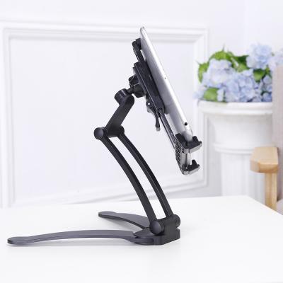 China Universal Foldable Aluminum Alloy Wall Mount Mobile Stand Tablet Holder For Iphone 7 / Ipad for sale