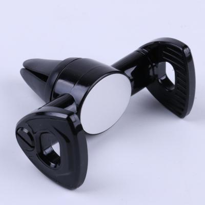 China Simple Black Car Air Vent Mount Holder , Rotatable Magnetic Mobile Phone Holder for sale