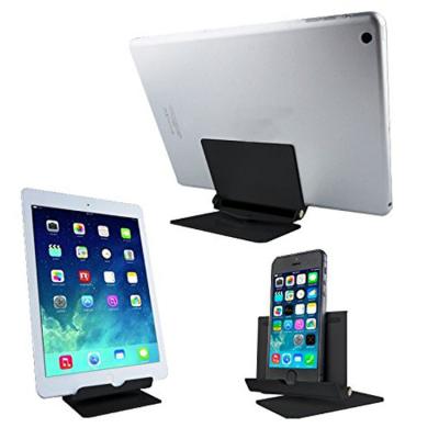 China Black Rotating Lazy Aluminum Cell Phone Stand , Tablet Pc Metal Phone Stand for sale