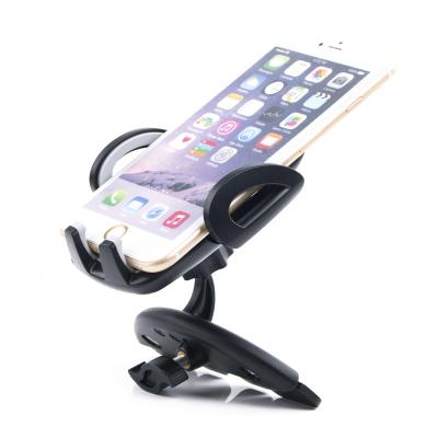 China Adjustable 360 Degree Rotation Car CD Slot Mobile Phone Holder Car Mount for Cell Phones for sale