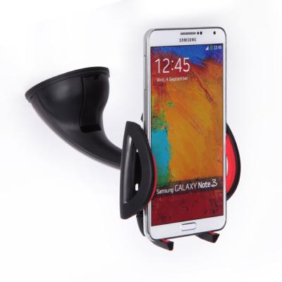 China ABS 3.5'' - 6'' Samsung Car Phone Holder , Galaxy Grand Duos Windscreen Phone Holder for sale