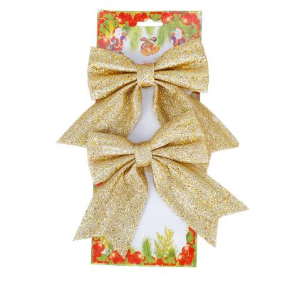 China Hot Selling Christmas Day Decoratiom Christmas Tree Decoration/Christmas Decorative Bows For Christmas Ornaments for sale