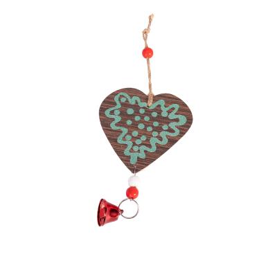 China Christmas Day Decoratiom Plant Outlet Heart/Wooden Art Pendant Christmas Tree Decoration Snow Boots for sale