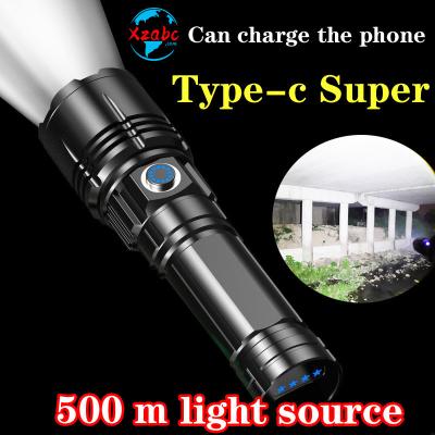 China Super hotsale Laser flashlight Military Industry Quality 500M light source Can charge the phone for sale