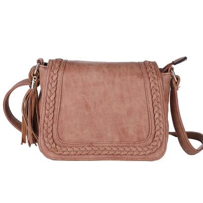 China NO Women Messenger Bag PU Leather Handbag For Female Vintage Cross - Body Ladies Shoulder Bag for sale