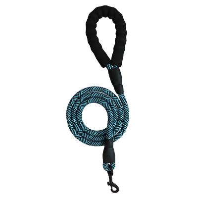 China Large and Small Dog Harness Traction Rope Explosion-Proof Braided Cotton Handle Pet Cotton Handle Medium Dog Viable Chain Polyester Pull Rope for sale