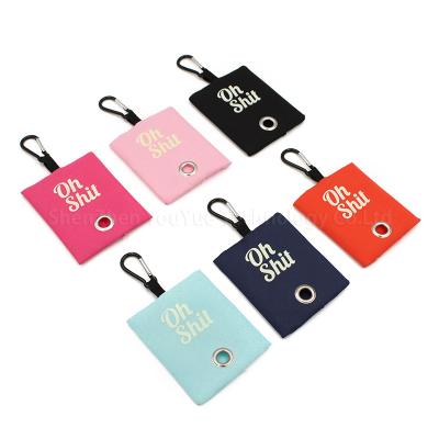 China Sustainable High Quality Hot Selling Cloth Dog Poop Bags Dispenser Dog Bags Dispenser Pet Supplies for sale