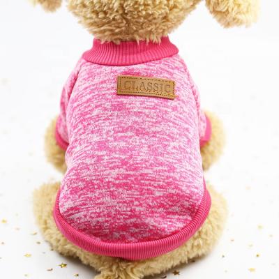 China Viable Classic Wool Hoodie Dog Costume With Autumn Winter Pet Suit Teddy Bear Puppy Fluffy Warm Fabric for sale