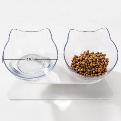 China Sustainable High Quality Hot Selling Dual Pet Food Bowl Pet Water Plus Elevated Pet Feeding Bowl for sale