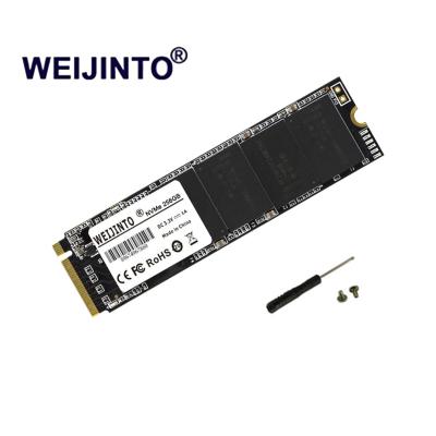 China Internal SSD M2 NVMe 256GB 128GB 512GB 1TB WEIJINTO M.2 PCIe SSD Solid State Drive For Laptop Desktop for sale