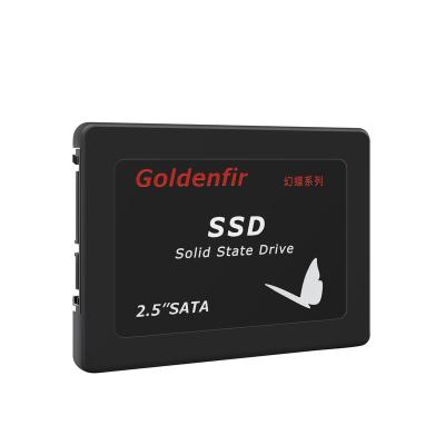 China Solid State SSD Goldenfir Drive 256GB Black 2.5 Inch Internal SSD For Desktop Laptop SATAIII 64GB 500GB 240GB 1TB 360GB SSD for sale