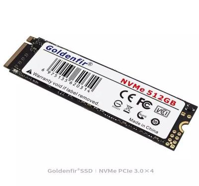 China Goldenfir lowest price high speed ssd 128GB 480GB 512GB m.2 pcie nvme for sale