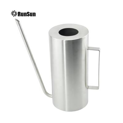 China Reusable Stainless Steel Household Watering Can Succulents Watering Can Wholesale Cylindrical Spout Watering Can Long Neck for sale