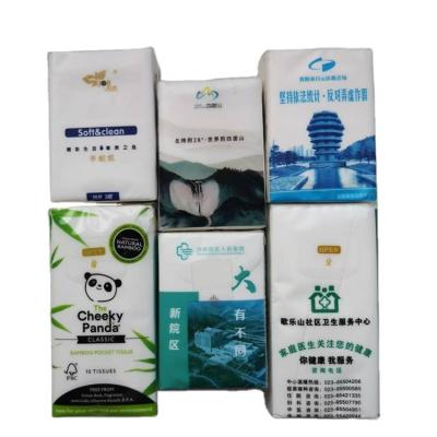 China Pocket Tissue Quality Assurance Virgin Wood Pulp Towels Portable Facial Tissue Paper for sale