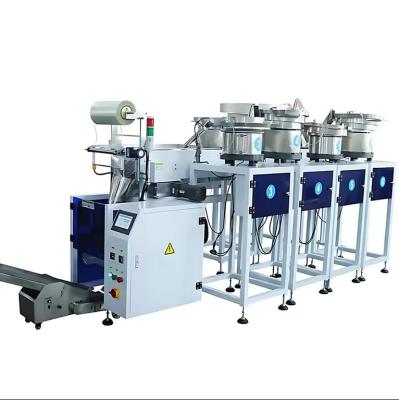 China Hex Fastener Packaging Machine Gasket Mixed Pouch Bag Buttons Spring Washer Mixed Packaging Machine For Gummy Bear Candy for sale