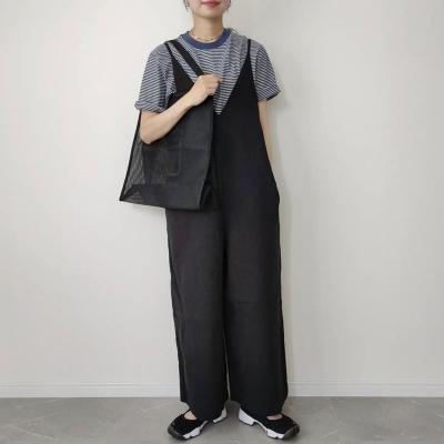 China Autumn Winter Breathable Tapes Pockets Women Loose Overalls for sale