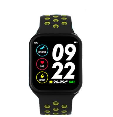 China Heart Rate Blood Presue Sleep Monitor Waterproof Smart Fitness Tracker Fitness Tracker Full Heart Band Sport MP3 Playback Watch F8 Contact Watch for sale